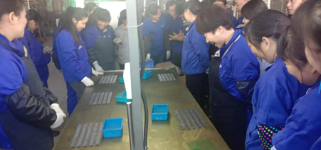 康尼精機(jī)生產(chǎn)一部舉辦勞動(dòng)競(jìng)賽活動(dòng)