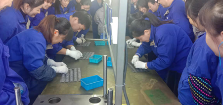 康尼精機(jī)生產(chǎn)一部舉辦勞動(dòng)競(jìng)賽活動(dòng)